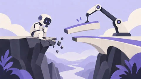 Conceptual illustration: AI Error Recovery: Designing When the Model Gets It Wrong