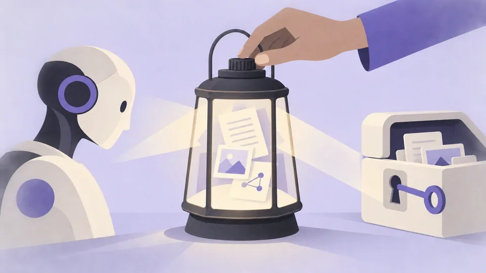 Conceptual illustration: AI Trust UX: How to Design Products Users Can Actually Trust