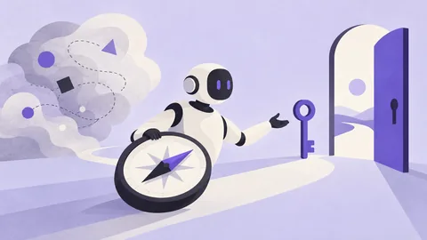 Conceptual illustration: AI UX Design: The Complete Guide to Designing AI Products