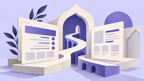 Conceptual illustration: Arabic UX Design: The Complete Guide to Designing for Arabic Users