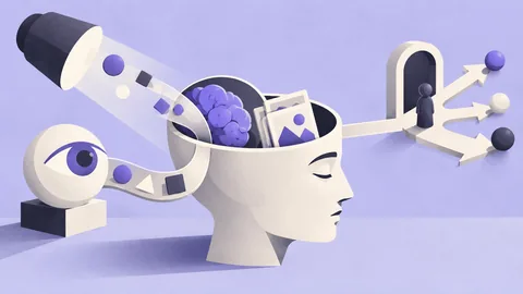Conceptual illustration: Cognitive Biases in UX: A Complete Guide for Product Designers