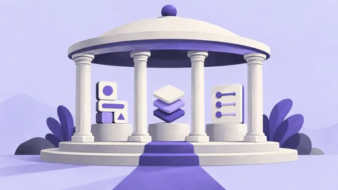 Conceptual illustration: Design System Governance: Who Owns What?