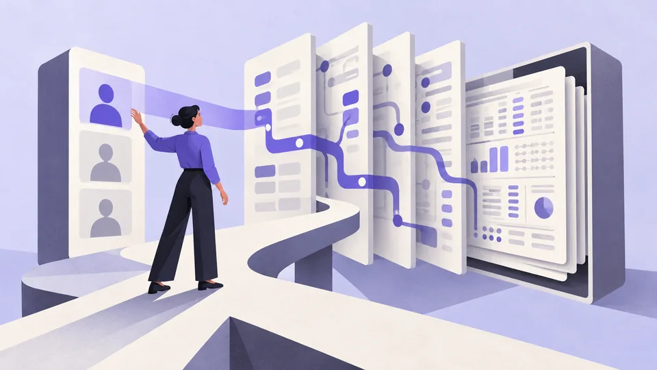 Conceptual illustration: Enterprise UX Research: How to Research Expert Users