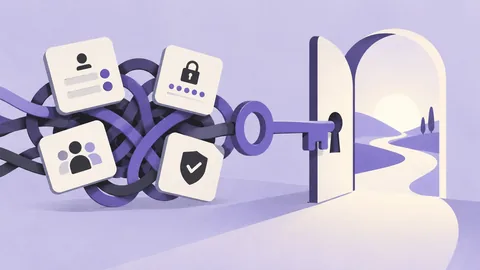 Conceptual illustration: How to Fix a Low-Conversion Signup Flow