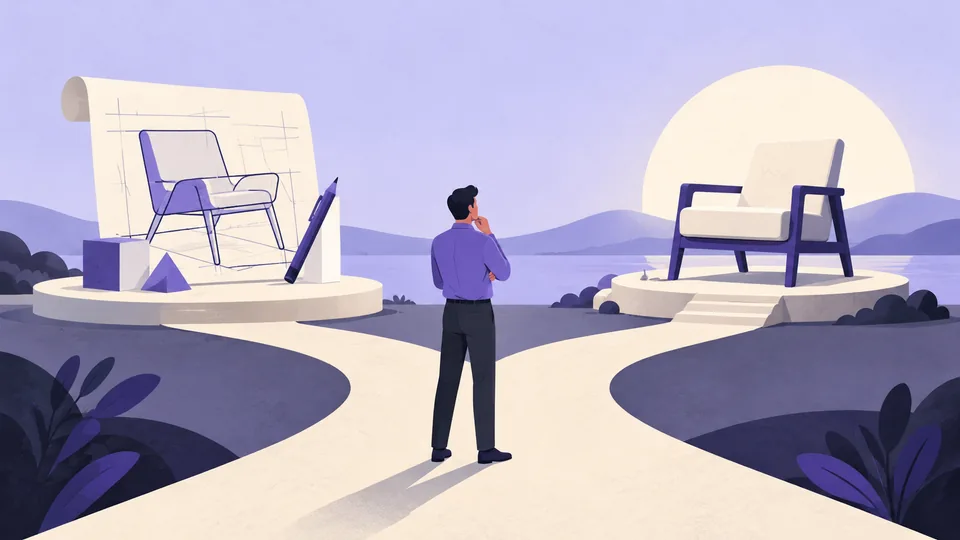 Conceptual illustration: Prototype vs MVP: What Should You Build First?