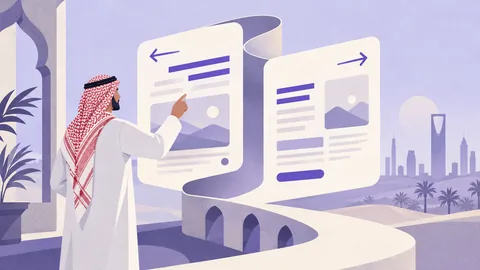 Conceptual illustration: Saudi UX Design: How to Design Digital Products for Saudi Users